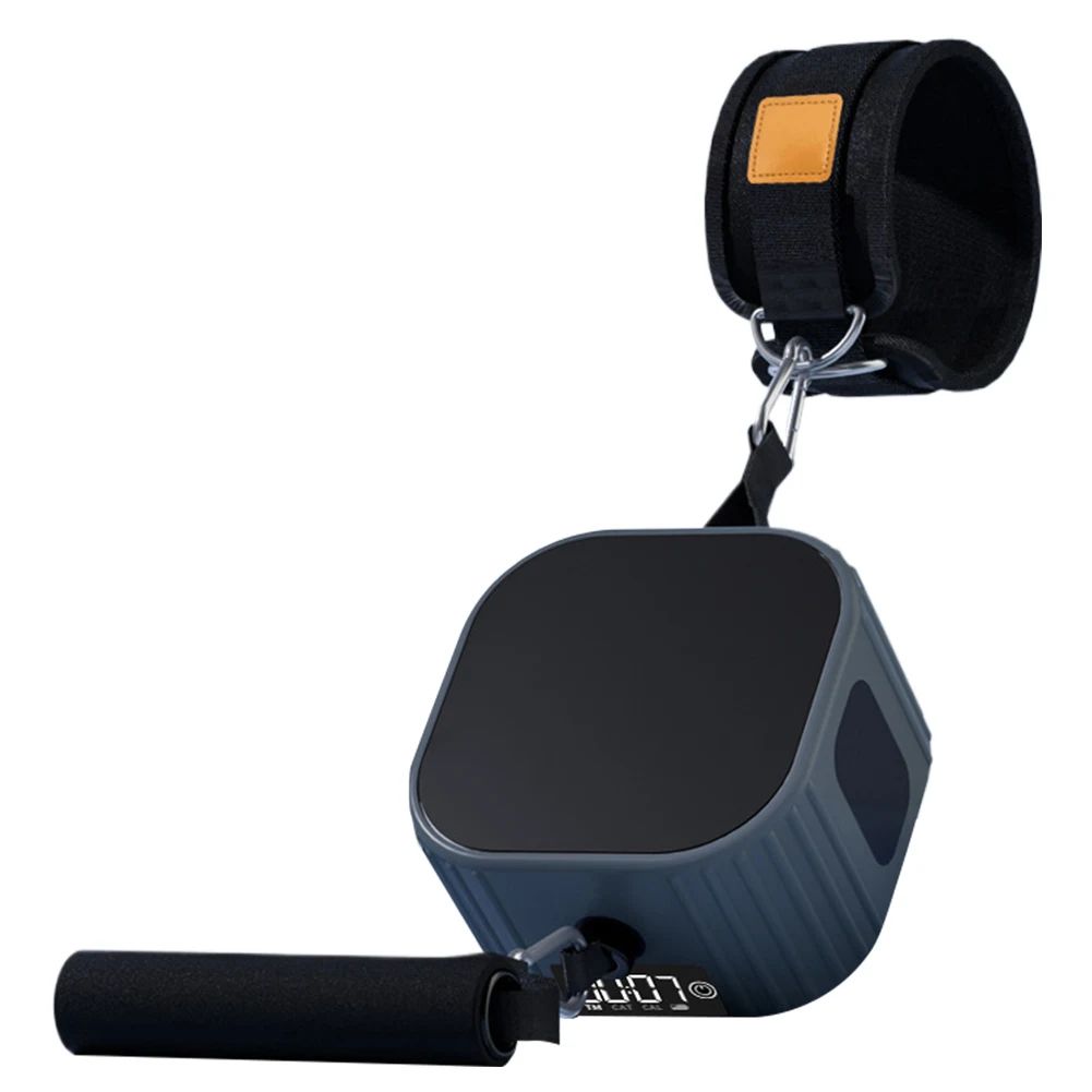 Adjustable Resistance Strength Training Puller with Counter for Home Gym