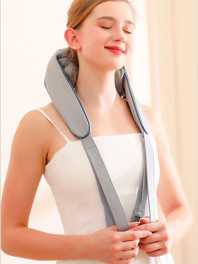 Neck & Shoulder Massager with Heat – Ergonomic Design for Ultimate Comfort