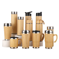 Eco-Friendly Bamboo Insulated Thermos™