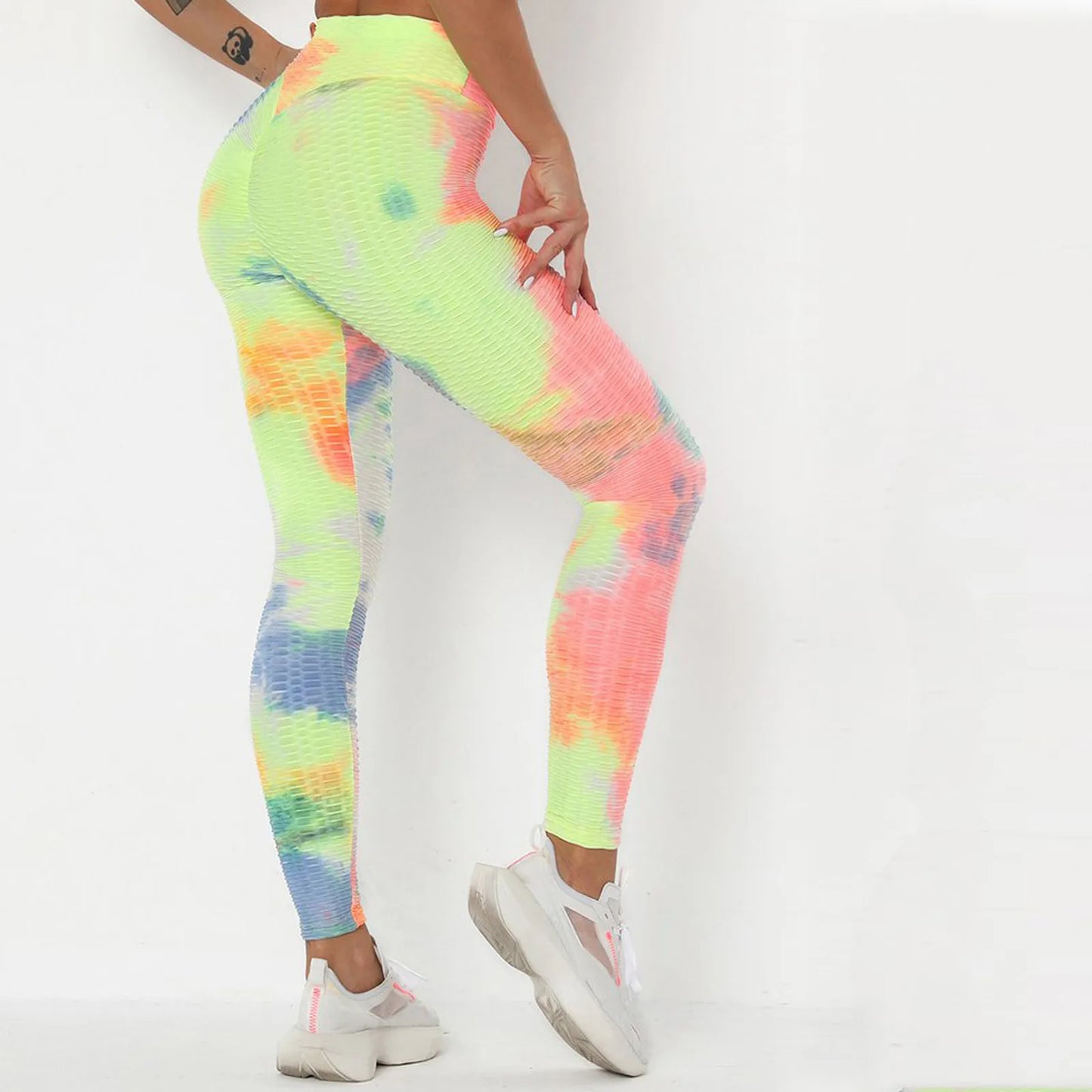 Tie Dye Seamless Yoga Pants β Push Up, High Waist, Fitness & Running Leggings for Women