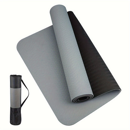 Premium 2-Layer Yoga Mat – Non-Slip, Soft &amp,Thick for All Workouts