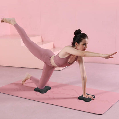 Thickened Yoga Kneeling Mat – Shock Absorption Knee & Elbow Support Pad