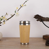 Eco-Friendly Bamboo Insulated Thermos™