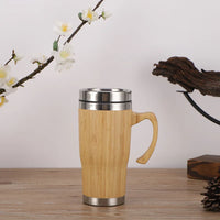 Eco-Friendly Bamboo Insulated Thermos™