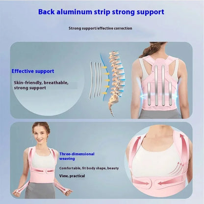 Adjustable Back Brace – Pain Relief & Posture Corrector for Men & Women
