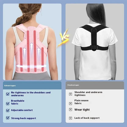 Adjustable Back Brace – Pain Relief & Posture Corrector for Men & Women