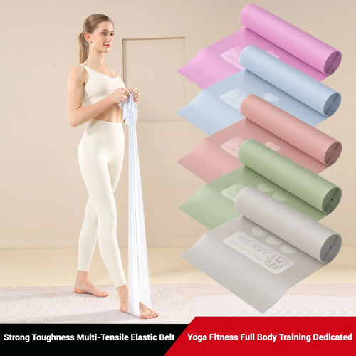 Yoga Resistance Band – Stretching Strap for Flexibility & Home Workout