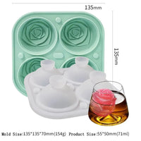 Elegant Floral Ice Molds™