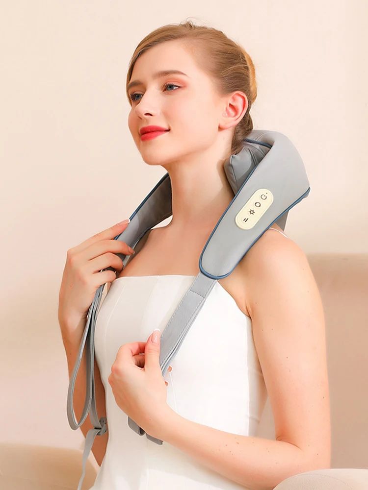 Neck & Shoulder Massager with Heat – Ergonomic Design for Ultimate Comfort